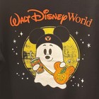 2026 Disney Parks Halloween Ghost Mickey Black Sweatshirt Adult Nwt 