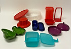 Tupperware   Assorted Mini Containers  colorful Kitchen Storage Gadget Lot   New