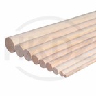 Round Wooden Wood Craft Sticks Dowl Stems For Model Making 3mm-50mm Length 300mm
