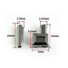 10 123pc Zipper Repair Kit Metal Retainer Insertion Pin Zipper Top   Bottom Stop