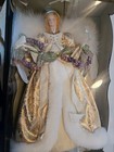    vintage 1999     16    Genuine Porcelain Angel Tree Topper  Great Condition 