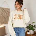 Jesus Fall  Sweater  Christian Faith Polka Dot Jesus Trendy Autumn Sweater