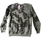 Pusheen Box Exclusive Boosheen Ghost Tie Dye Sweatshirt Grey Black Large Nwt
