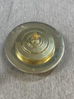 Communion Bread Plate 10  Rw 504 Ab  Church Gold Tray Stackable With Cross Lid