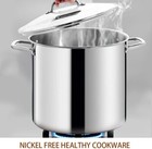Olla Tamalera De Acero Inoxidable Sin N  quel Niquel Para Tamales 24qt Steamer