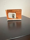 International Vintage Am Transistor Radio Model Ic90 In Box Blue Tested Working 