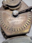 2 Antique Auto-lite   Justrite Carbide Miners Head Lamp Light