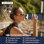 Collapsible Water Bottles  Silicone Foldable Portable Water Bottle 610ml  Lightw