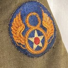 Vintage Wwii Army Eisenhower Ike Jacket 36r Green Wool Uniform Patches Military