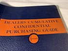 1951 Studebaker Accessories Dealers Cumulative Confidential Purchasing Guide