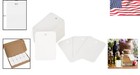 1000 Blank Kraft Paper Tags - 1 9  X 1 3  Price Labels With Pre-punched Holes