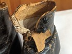 Antique Leather Baby Shoes  Button Style 1850   s -1900 s