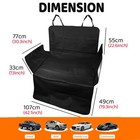 Pet Dog Waterproof Back Rear Seat Bench Mat Cover For Truck Auto Suv Van Car Us