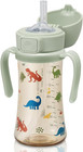 Ppsu Baby Straw Cup Stage 2  12m   Spill-proof  10oz  dinosaur 