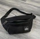 New Black Alo Yoga Explorer Belt Bag Crossbody Fanny Pack Waist Travel Bag Gift