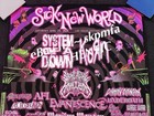 System Of A Down Poster Korn Black Light      Authentic Sick New World 2026 Felt