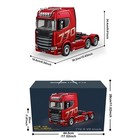 New Huina 1 18 19ch Rc Truck 1501 770s Scania Alloy Tractor 2 4g Remote Control
