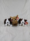 Ty Beanie Babies Collection 3 Rare Vintage 99   97  Bruno Tiny Plush W Tags