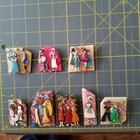 Vintage Lucinda Woman Pins Lot 8 Pieces