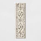 2 x7  Runner Kensington Washable Style Cream Rug Cream - Threshold