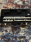 Yamaha Yfl-221 Flute Nickel Silver Plated Student With Hard Case