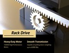 Bl  tezeit 6300lb Wifi Sliding Gate Opener Rack Driven W  Ir Sensor   Remotes