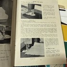Vintage 1948 Rotary Electric  Sewing Machine Instruction Book Model R40 47 Pages