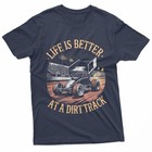 Dirt Sprint Car Racing Racetrack Dirt Track Racing T-shirt