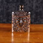 Godinger Silver Plated Bacchus Flask 1983  vintage 