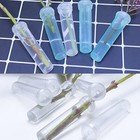 50pcs Flower Water Tubes 2 8inch Plastic Plant Tube Clear Flower Stem Cuttings 