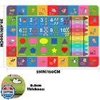Baby Play Mat For Floor  Abc Alphabet  Numbers And Shapes Educational Area Ru