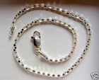 Italian Made Sterling Silver Popcorn Chain Anklet 10 