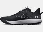 Under Armour Mens Ua Yard Turf Baseball Shoes - 3025593-001 - Black black white