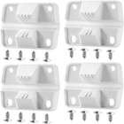 Cooler Plastic Hinges Kit Replacement For Coleman Coolers - 4 Pack