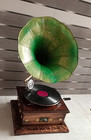 Antique Gramophone  Fully Functional Working Phonograph  Win-up Record Player