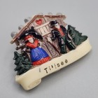 Vtg Celluloid Titisee Pin Oktoberfest Souvenir Hat 40s 50s Black Forest Germany