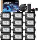 Mictuning Q1 Rgbw Led Rock Lights 12 Pods Underglow Under Car Neon Light Led Kit