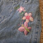 Vtg Dora The Explorer Nick Jr 12m Blue Jeans 2007 Embroidered Flowers  Butterfly