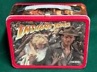 Vintage 1984 Indiana Jones Temple Of Doom Metal  Lunch Box   Thermos Unused