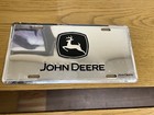 Genuine John Deere New 6 x12  Silver   Deere License Plate