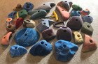 Used Rock Climbing Holds  Mix Of Shape  Size  Color   Brand