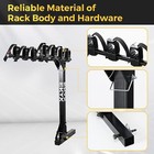 4-bike Carrier Rack Hitch Mount 2  Swing Down Receiver Bicycle For Car Suv Truck