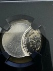 Jefferson 5c Double Struck Both Sides Off Center Mint Error Ngc Ms66
