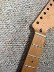 22 Frets Roasted Mapleguitar Neck Satin Fits For Guitar Part Replacement