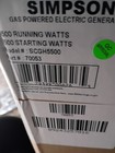 Nr Simpson Generator Powershot Industrial  Generator Powered By Honda Engine 