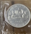 1965 Canada Proof-like Silver 6 Coin Set Royal Canadian Mint Rcm Dollar