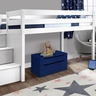 Kings Brand Furniture - Storage Bench Toy Box Storage Chest With Playroom  Blue