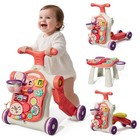 5-in-1 Baby Walker   Activity Center - Sit To Stand  Learning Push Toy For 12m 