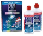 Clear Care Plus Cleaning   Disinfecting Contact Lens Solution 12 Oz 2 Pack