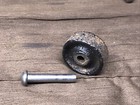 Set Of 4  Antique Singer Treadle Sewing Machine Cast Iron Wheels W  Axles